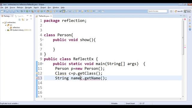 Reflection in java | What is a Java reflection | What is getClass() method in Java смотреть онлайн