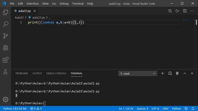 Funções Lamda ou Funções Anônimas - Curso de Python #22 смотреть онлайн