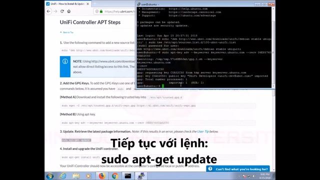 Install Unifi Controller on Ubuntu Server 16.04.4 LTS смотреть онлайн
