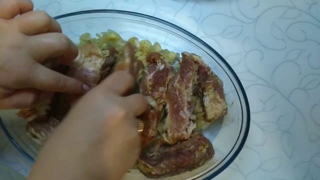 РЕБРЫШКИ В ДУХОВКЕ #рецепты #ребрышки #вкусно смотреть онлайн