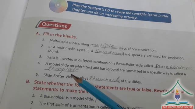 Oxford Computer Right Byte 1 | Class 6 | Unit 9 | Multimedia Presentations | Lecture 6 | Exercise смотреть онлайн
