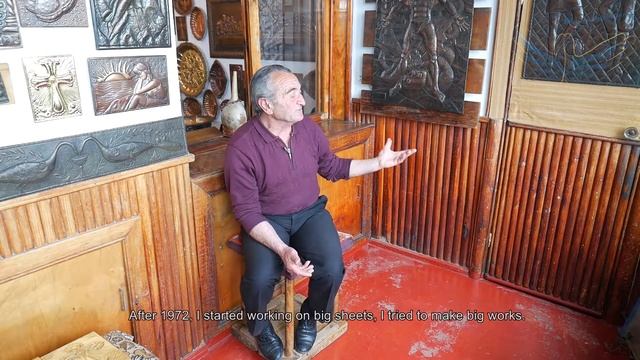 Մետաղադրվագման վարպետ Լավրենտի Թադևոսյան / Coppersmith Master Lavrenti Tadevosyan смотреть онлайн