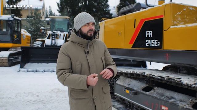 Russian buyer comments on WEICHAI LOVOL FR245E2 hydraulic excavator WEICHAI ENGINE + LINDE hydrauli смотреть онлайн