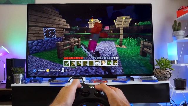 Testing Minecraft On The XBOX 360- POV Gameplay Test, Impression смотреть онлайн