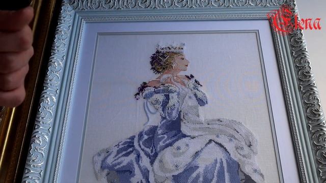 Рождественская королева от Mirabilia.Royal Holiday⧸MD78.Оформление.Сравнение с Зимней королевой.Рожд