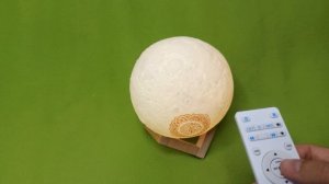 Лампа Коран в виде Луны - полная инструкция, все функции