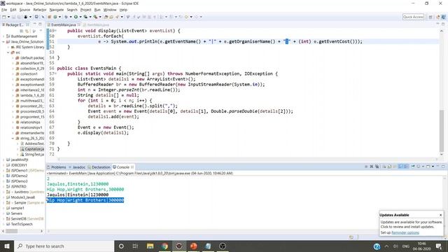 HackerEarth-Java-Lambda-1-6-2020 смотреть онлайн