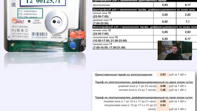 Как рассчитать стоимость электроэнергии. Физика 8 класс. смотреть онлайн