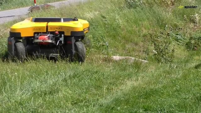 Обзор косилки для склонов SPIDER CROSS LINER смотреть онлайн