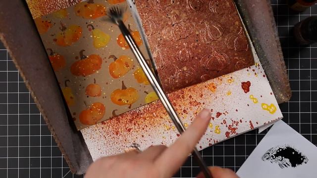 SSS Pumpkin Patch Embossing Folder 2 Ways | AmyR Halloween 2022 Series #22 смотреть онлайн