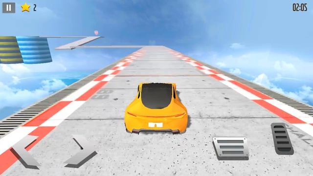 Car Stunts game Android+ISO game Ramp Car Stunts 2 смотреть онлайн