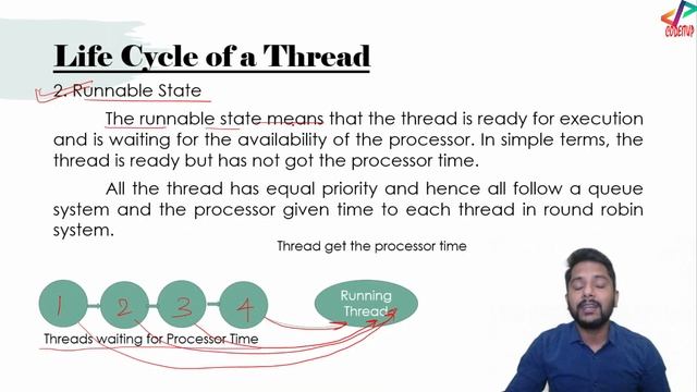 Thread Life Cycle | Multithreading in Java | In Hindi смотреть онлайн