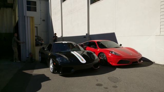 Ferrari 360 Challenge Stradale vs F430 Scuderia смотреть онлайн