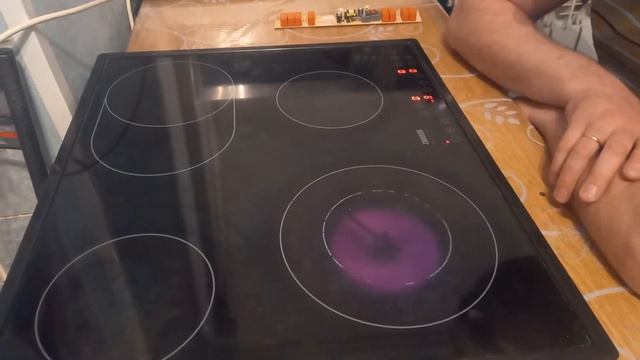 Ремонт варочной панели Занусси.