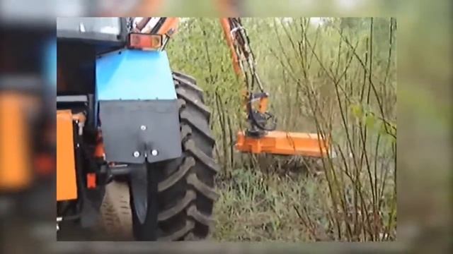 Кусторез НО 82 на манипуляторе смотреть онлайн
