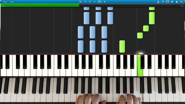 Como tocar Let It Be Piano Fácil - Partitura gratis! смотреть онлайн