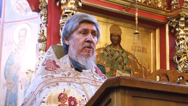 2021.12.19 Притча о десяти прокаженных. Проповедь прот. Виктор Сандар. смотреть онлайн