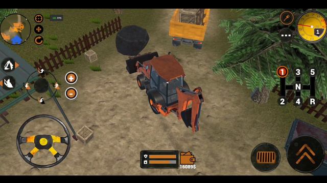 Backhoe Loader JCB Simulator Gameplay - Backhoe Loader JCB Simulator Update - Android Gameplay