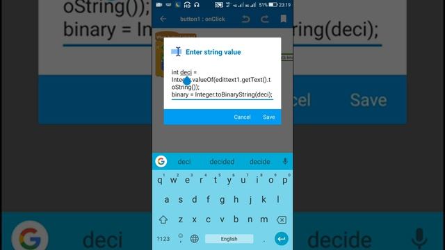 Decimal to Binary in Sketchware смотреть онлайн