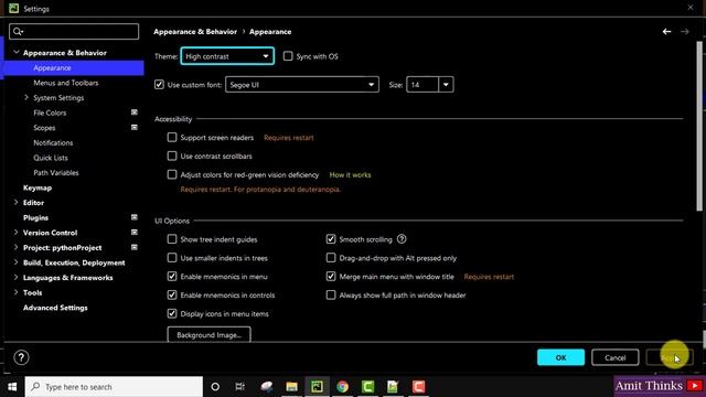 How to Change the theme of PyCharm Python IDE (2021) смотреть онлайн