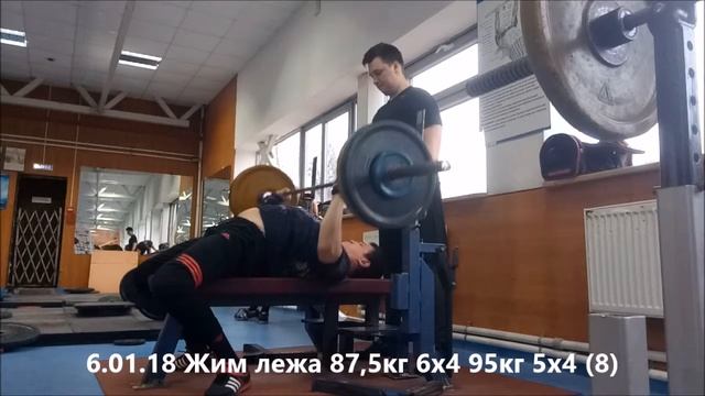 6 01 18 Жим лежа смотреть онлайн