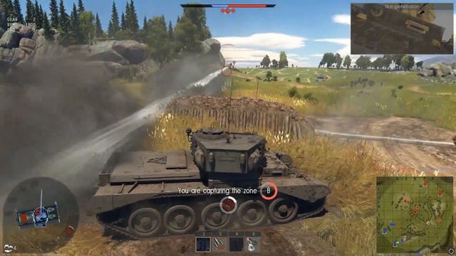 A34 COMET & 47mm CANNON TEMPEST (War Thunder Tanks Gameplay) смотреть онлайн