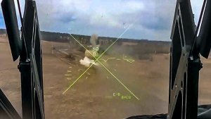 Боевая работа передовой группы ударных вертолетов Ка-52 при обеспечении высадки тактического десанта