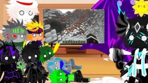 The Titans react to: "I made 10,000 villagers worship me" By Grox