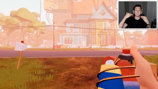 BEATING HELLO NEIGHBOR ALPHA 4 (Ending) - LIVE! смотреть онлайн