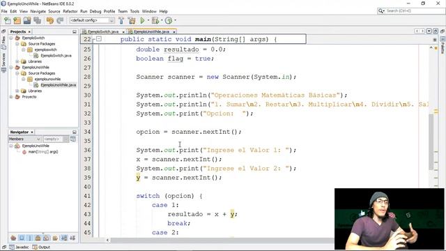 Video #36 - Java.- Ejercicio1. Estructura while ? Realizar un Menú ?| Aprendiendo смотреть онлайн