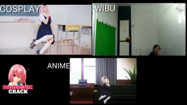 Chika Dance ft. WIBU NOLEP And Cosplay Girl | Kaguya Sama : Love is War смотреть онлайн