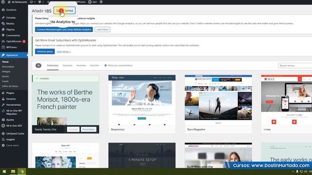 Crear Página Web WordPress para Restaurantes - Dostin Hurtado смотреть онлайн