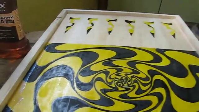 Нарды резные ручная работа. смотреть онлайн