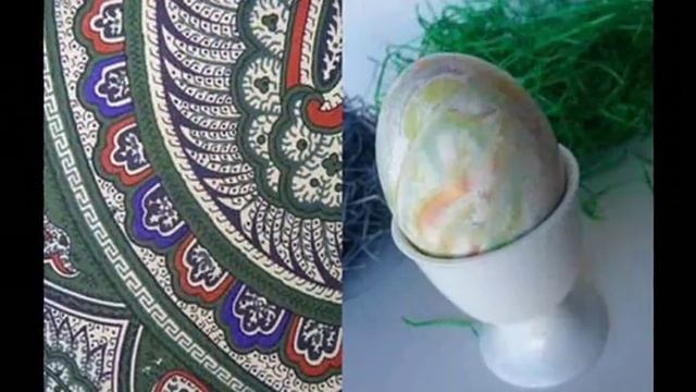 Как красить яйца на Пасху Мастер класс смотреть онлайн