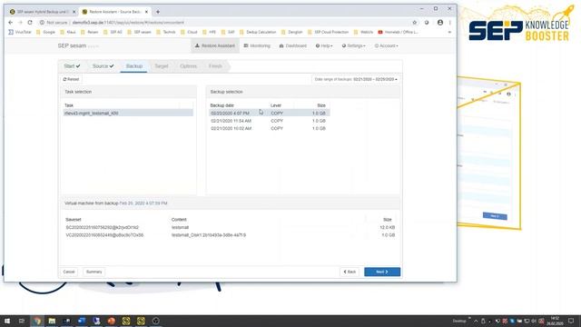Backup of Red Hat Virtualization (RHV) / Oracle Linux Virtualization (OLVM) with SEP sesam (Lang_EN смотреть онлайн