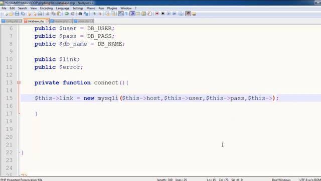 PHP OOP (Part 20/36) Blog Project Database Connection In Hindi / Urdu смотреть онлайн
