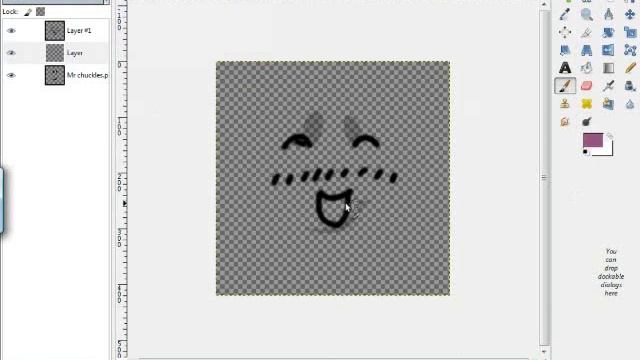 How to make your own roblox decal face(in gimp) смотреть онлайн
