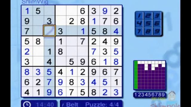 Carol Vorderman's Sodoku PS2 classic Gameplay (Xplosiv) Playstation 2 смотреть онлайн