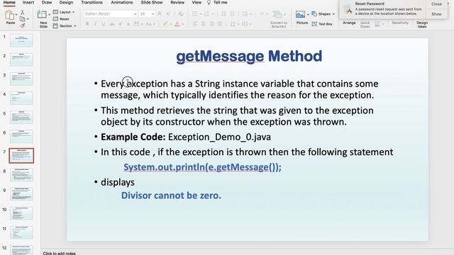 ExceptionHandlingVideo1 смотреть онлайн