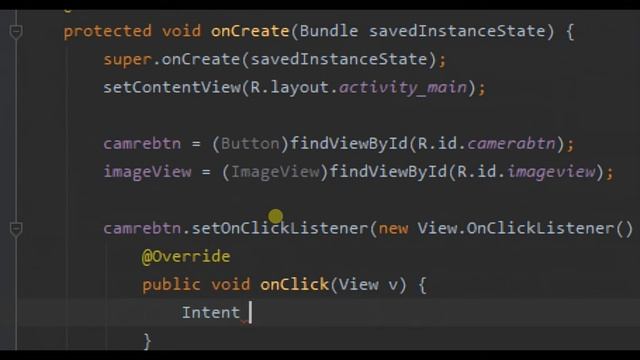 Image in Image View using Camera in Android Studio | Android Tutorial's смотреть онлайн