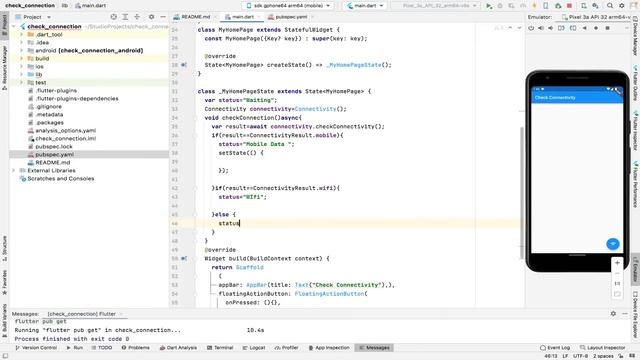 How To Detect Mobile Data, Wifi Or No Internet In flutter | Internet Connectivity | Hindi | 2022 смотреть онлайн