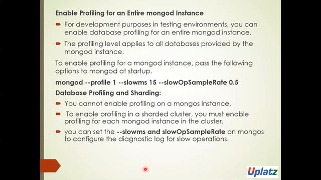 Lecture 15 - MongoDB Administration Tutorial | MongoDB Full Course | Uplatz смотреть онлайн