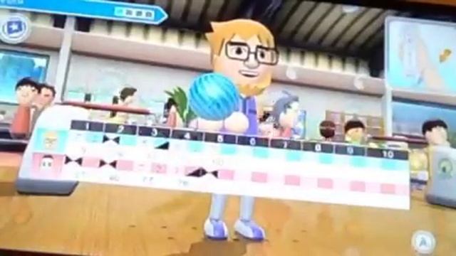 WII U SPORTS CLUB GAMEPLAY (BOWLING) смотреть онлайн