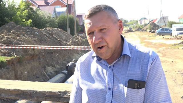 В Кузнецке ведется капитальный ремонт теплотрассы по ул. Чкалова. Август 2021 год смотреть онлайн