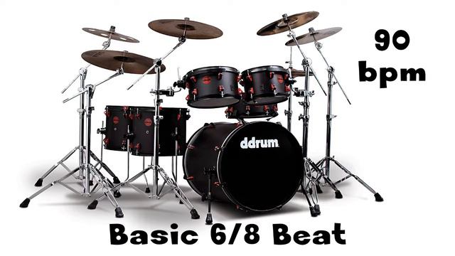 Free BASIC DRUM LOOP 6/8 90 bpm смотреть онлайн