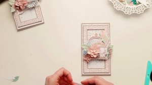 МК простые открытки/ скрапбукинг