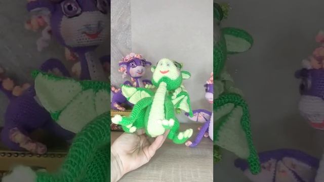 Вязаная "Дракоша Глаша" смотреть онлайн