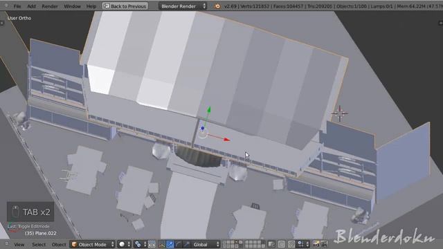 Lass´ Bauen in Blender #213 [Deutsch HD] Prunkvolle Dachterasse смотреть онлайн