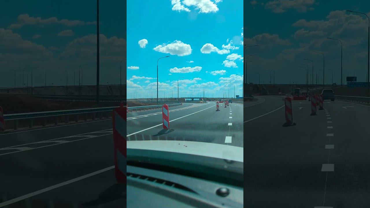 Открыли часть новой дороги Симферополь -Мирный ! #shotrs #крым2024 #евпатория #travel смотреть онлайн