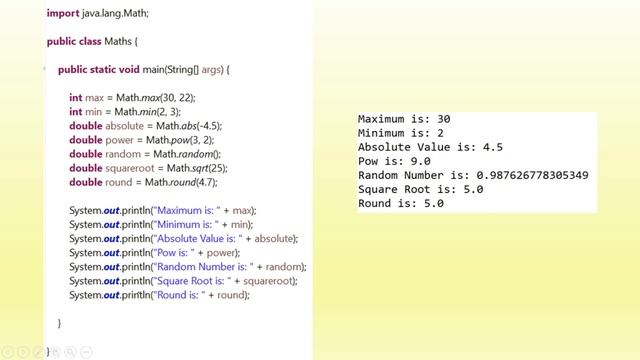 Java Programming ជាភាសាខ្មែរ - Java Class Math смотреть онлайн